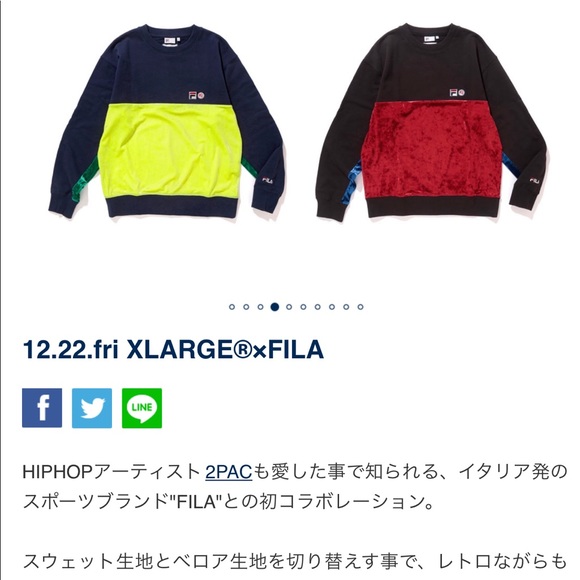XLARGE x FILA COLLABORATION - Picture 8 of 8